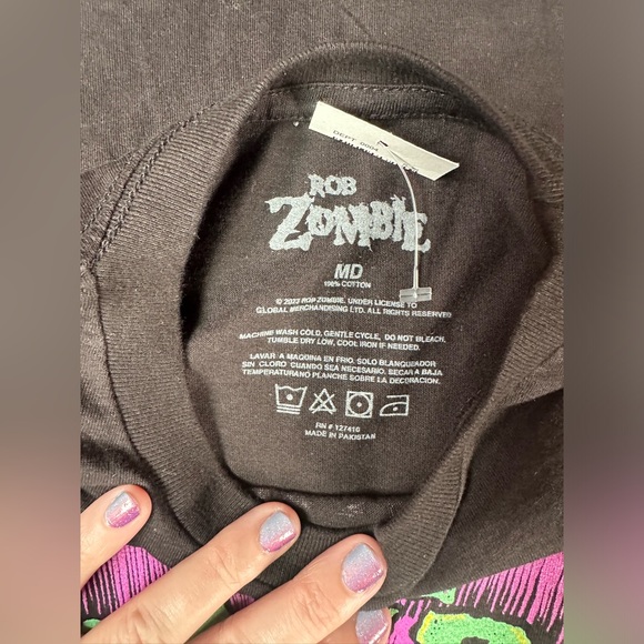 NWT Rob Zombie The Lunar Injection Kool Aid Eclipse Conspiracy T-Shirt Size M - Picture 7 of 7